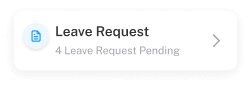 leave request card